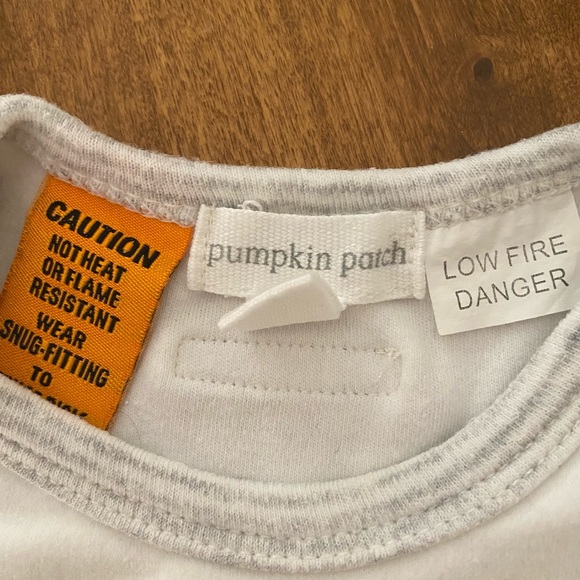 Pumpkin Patch Bodysuit White 6 - 12mths - Picture 10 of 12